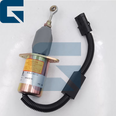 4942878 Excavator Engine 6CT Fuel Shutdown Solenoid Valve