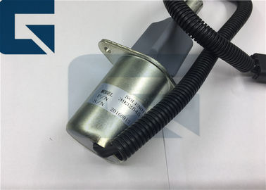 Engine Stop Solenoid Switch 12V 3932545 for Excavator Parts