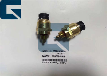 D12 Oil Pressure Sensor 1077574 For  EC380D EC480D Excavator Spare Part