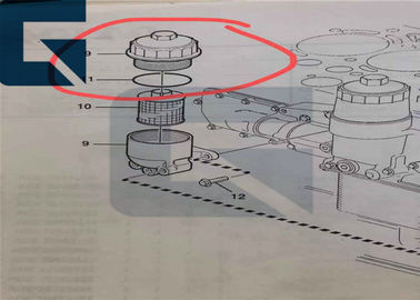  20460033 Fuel Filter VOE20460033 For Excavator Spare Part