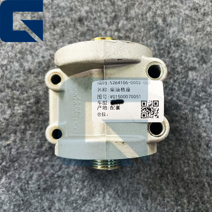 VG1500070051 Oil Filter Base for Truck Spare Parts