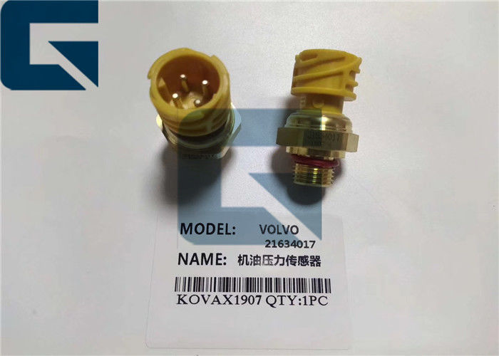  D12 D13 Engine Oil Pressure Sensor 21634021 VOE21634021 For Excavator