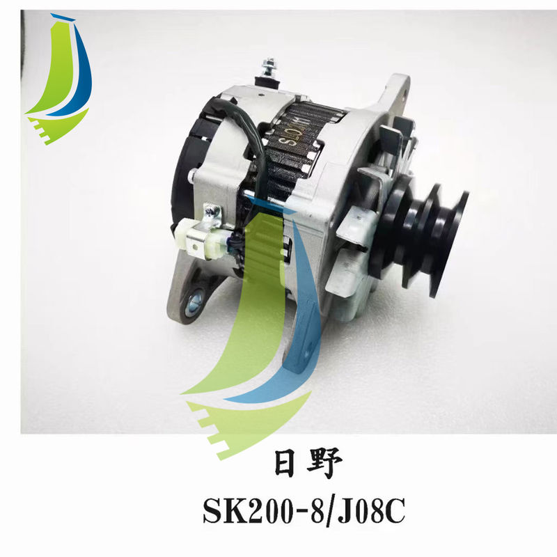High Qualityl Alterator J08C Engine For SK200-8 Excavator Spare Parts