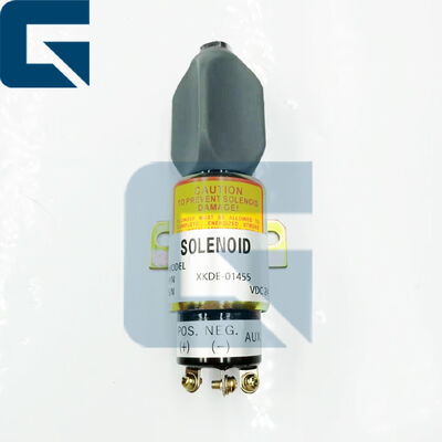 Válvula de solenoide para excavadora de piezas de excavadora R210LC7